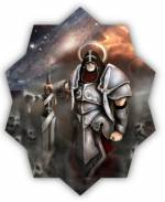 воина в доспехах и с мечем - архиангел.